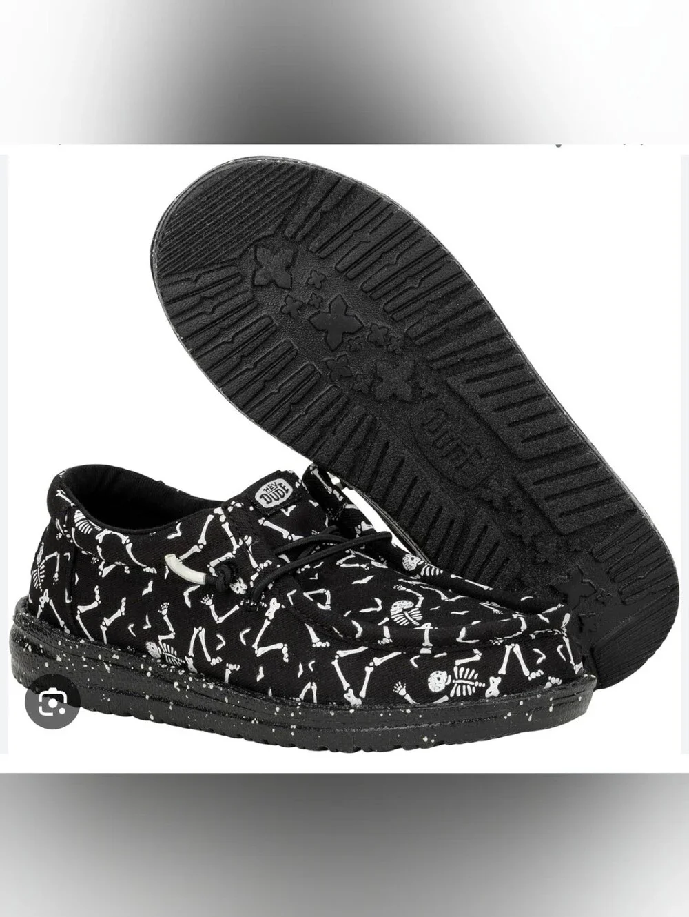 Nwt Hey Dude Wally Skeletons. M9/W11